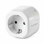 Satechi Smart Outlet works with Apple Home - White