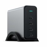 Satechi USB-C 165W 4-Port PD GaN Charger - Space Gray