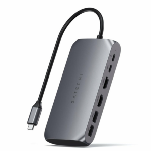 Satechi USB-C Multimedia Adapter M1 - Space Gray Aluminium