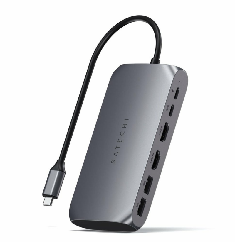 Satechi USB-C Multimedia Adapter M1 - Space Gray Aluminium