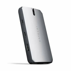 Satechi USB-C On-The-Go Multiport adaptér 4K 60hz - Space Gray Aluminium