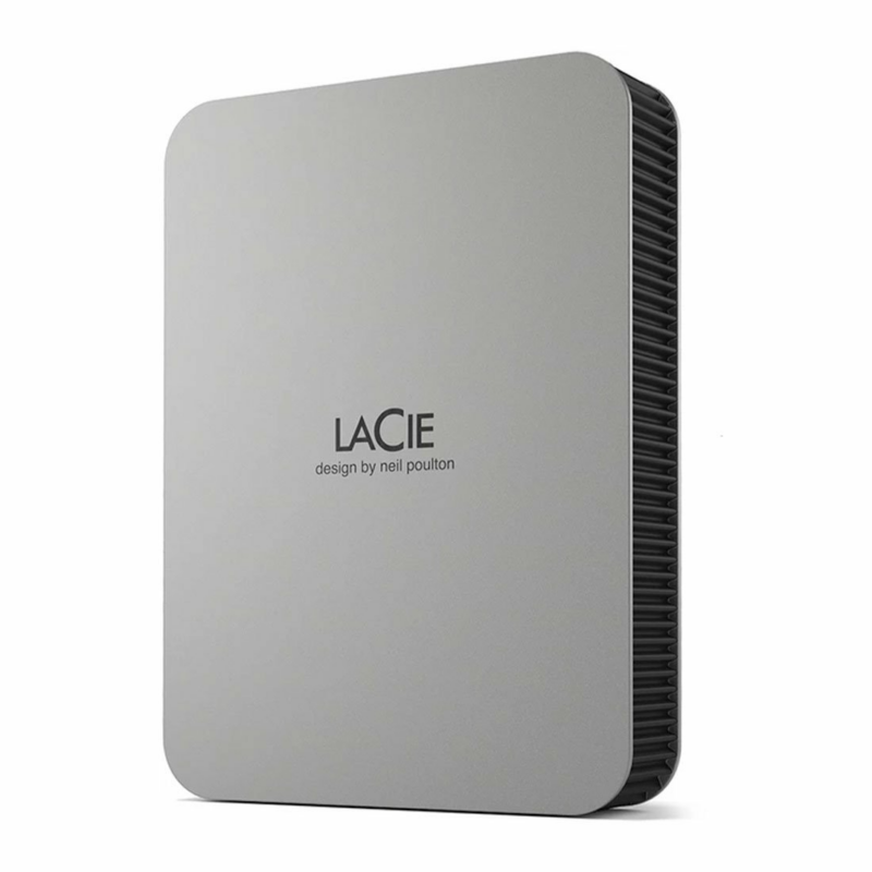 LaCie ext. HDD 5TB Mobile Drive 2.5" USB 3.2 Gen 1 - Moon Silver