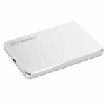 Transcend ext. HDD 1TB StoreJet 25C3N USB 3.1 - Silver Aluminium
