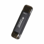Transcend SSD 256GB ESD310C USB 3.2 Gen 2x1 - Black