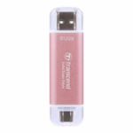 Transcend SSD 512GB ESD310P USB 3.2 Gen 2x1 - Pink