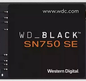 WD Black SN750 SSD 1TB M.2 NVMe Gen3 3600/2830 MBps