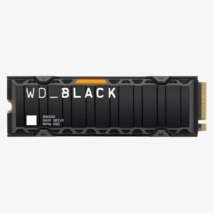 WD Black SN850X SSD 2TB M.2 NVMe Gen4 7300/6600 MBps with Heatsink (PS5 ready)