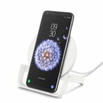 Belkin Boost Charge Wireless Charging Stand 10W + QC 3.0 charger - White