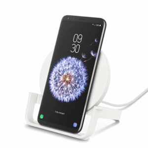 Belkin Boost Charge Wireless Charging Stand 10W + QC 3.0 charger - White