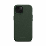 Woolnut Leather Case for iPhone 15 - Green