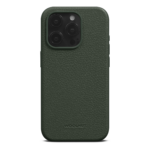 Woolnut Leather Case for iPhone 15 Pro - Green