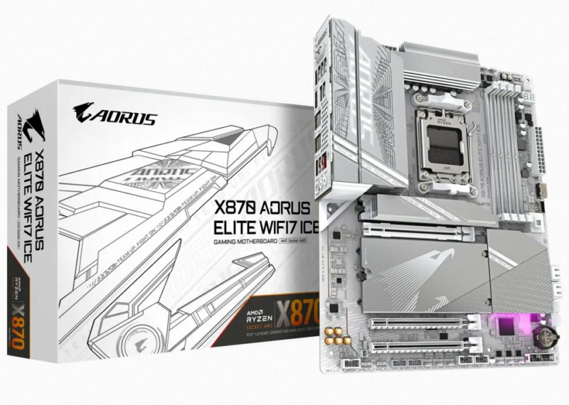 Gigabyte AORUS X870 ELITE WIFI7 ICE