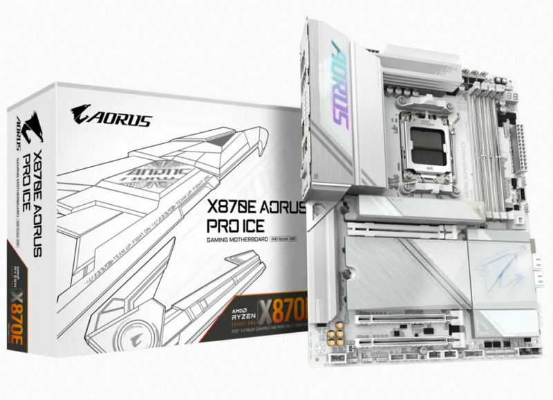 Gigabyte AORUS X870E PRO ICE