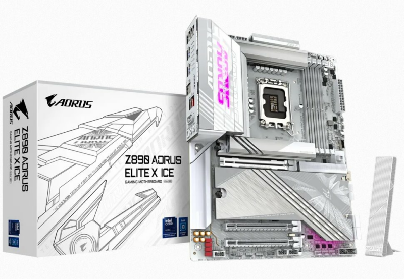 Gigabyte AORUS Z890 ELITE X ICE