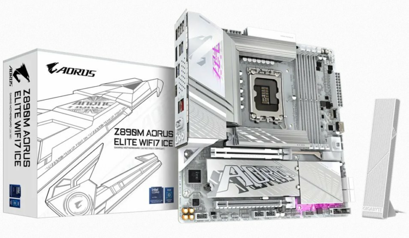 Gigabyte AORUS Z890M ELITE WF7 ICE