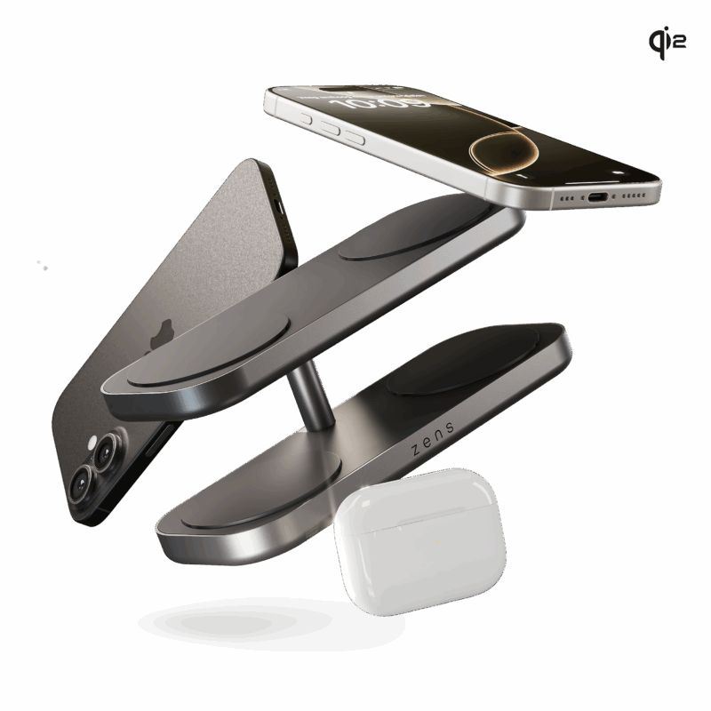 ZENS Quattro Wireless Charger Pro 4 Black