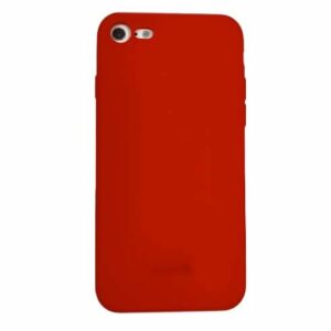 Devia kryt Nature Series Silicone Case pre iPhone SE 2020/2022 - Red