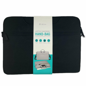 Devia taška Justyle Handbag pre Macbook Pro 16" M1/M2/M3/M4 - Black