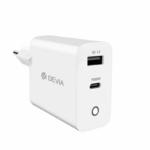 Devia sieťová nabíjačka Extreme Speed GaN PD&QC Quick Charger 65W - White