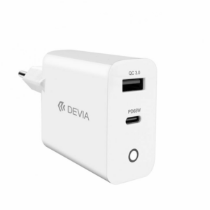 Devia sieťová nabíjačka Extreme Speed GaN PD&QC Quick Charger 65W - White