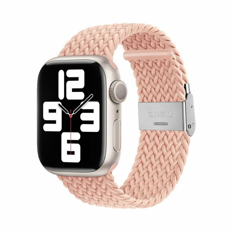 Devia remienok Deluxe Series Sport4 Nylon Braided Adjustable Band 40/41/42mm - Pink