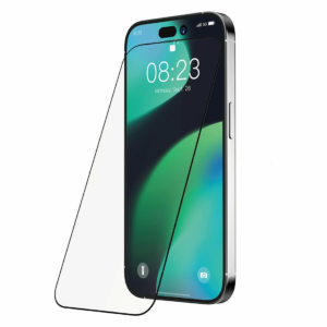Devia ochranné sklo Van Series Anti-Static pre iPhone 14 Plus/13 Pro Max - Black Frame