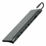 Devia USB-C Hub Leopard Series 11-in-1 - Gray