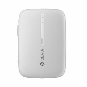 Devia powerbank Kintone Built-in Dual Cable 10000 mAh - White