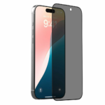Devia ochranné sklo Van Series Privacy pre iPhone 16 Plus/15 Plus - Black Frame