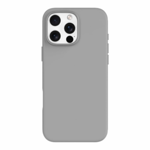 Devia kryt Nature Series Silicone Magnetic Case pre iPhone 16 Pro Max - Gray White