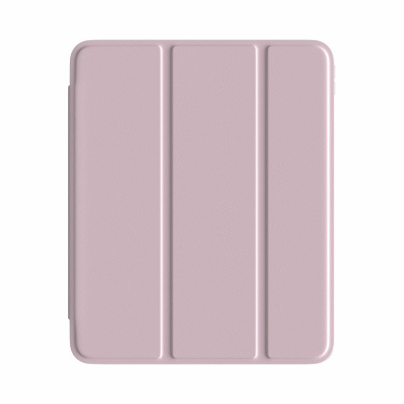 Comma puzdro Joy Series PU Case With Pencil Slot pre iPad Pro 13" M4 2024 - Light Pink