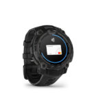 Black silicone band