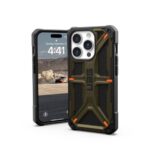 UAG kryt Monarch pre iPhone 15 Pro - Kevlar Element Green