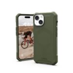 UAG kryt Essential Armor Magsafe pre iPhone 15 - Olive Drab