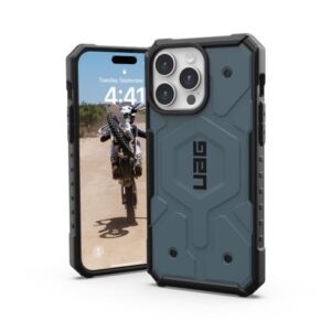 UAG kryt Pathfinder Magsafe pre iPhone 15 Pro Max - Cloud Blue