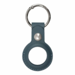 Xqisit puzdro NP Faux Leather Keyring pre AirTag - Blue