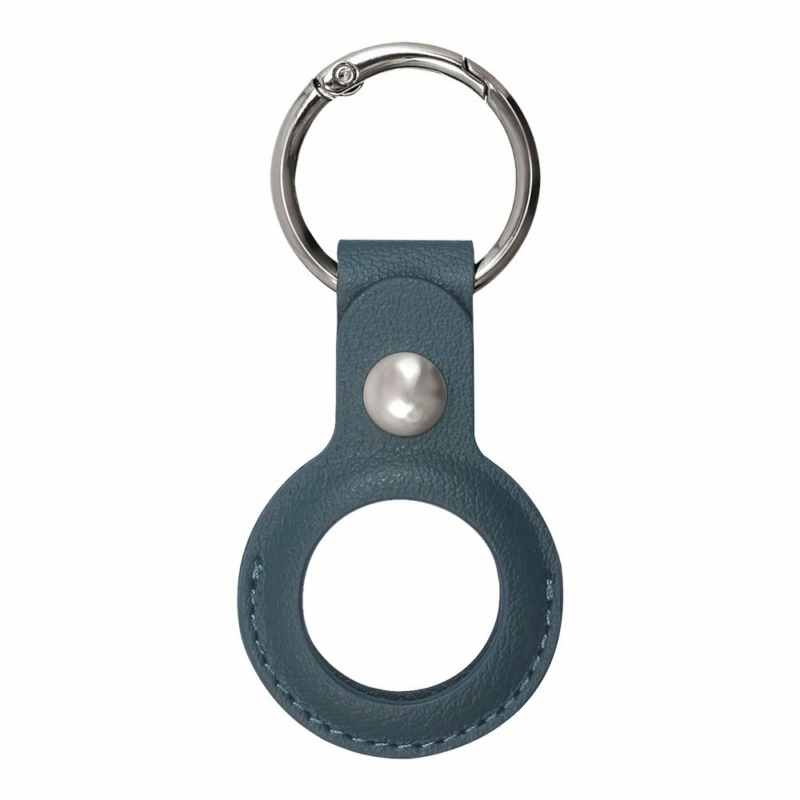 Xqisit puzdro NP Faux Leather Keyring pre AirTag - Blue