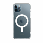 iStores by EPICO HERO MAGNETIC - MAGSAFE COMPATIBLE CASE iPhone 12 / 12 Pro - transparentný