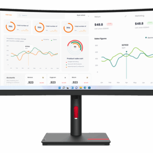 Lenovo ThinkVision T34w-30 Curved 34"WQHD 21:9 350cd 3000:1 HDMI