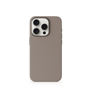 Epico Mag+ Leather Case iPhone 15 Pro - piesková