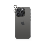 Epico Aluminium Lens Protector for Apple iPhone 15 Pro / 15 Pro Max - čierny titan