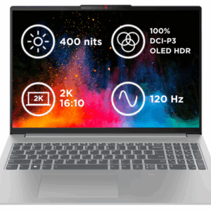 Lenovo IdeaPad Slim 5 16AHP9 AMD Ryzen5 8645HS 16GB 1TB-SSD 16"2K OLED GL IntegRadeon Win11Home Cloud Grey