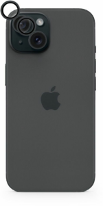 iStores by Epico Aluminium Lens Protector pre Apple iPhone 16 / 16 Plus - čierna