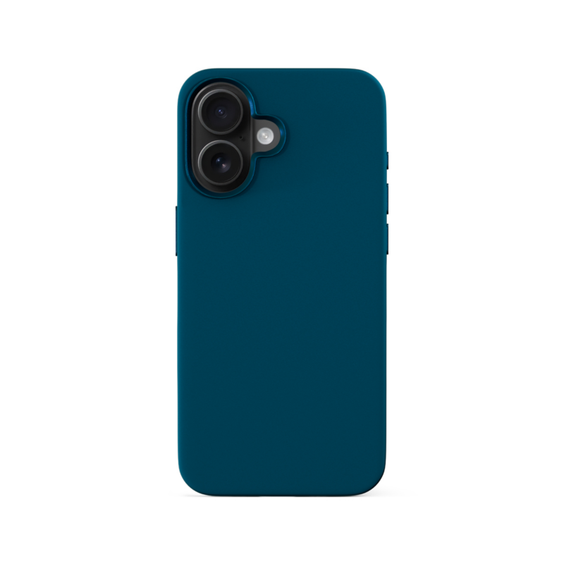 Epico Mag+ Silicone Case Pro iPhone 16 Plus - petrolejovo modrá