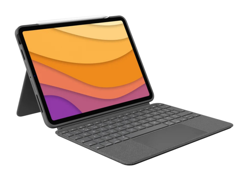 Logitech COMBO TOUCH pre iPad Air (4. a 5. gen.) - šedá - UK