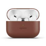 Epico Leather Case Airpods Pro 2 - hnedá