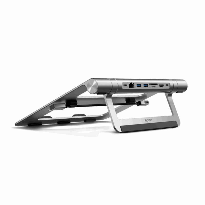 EPICO 8in1 HUB with Macbook Stand