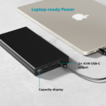 Epico UltraPack 45W 30000mAh hliníková powerbanka EP29 - čierna