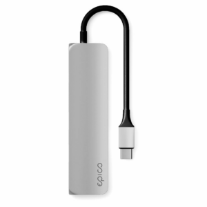 iStores by EPICO USB Type-C HUB 4K HDMI - silver/black