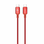 Adam Elements kábel CASA S120 USB-C na USB-C 60W 1.2m - Red